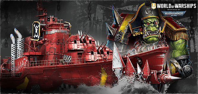 Wows X Warhammer Orks Und Black Templars World Of Warships